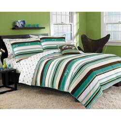 Shop Roxy Brynn 8 Piece Full Size Bed In A Bag With Sheet Set