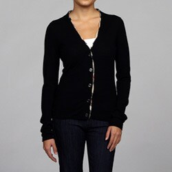 burberry merino wool cardigan