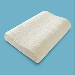 Cervilux Natural Latex Pillow and Bio Cotton Cover Set Bed Bath