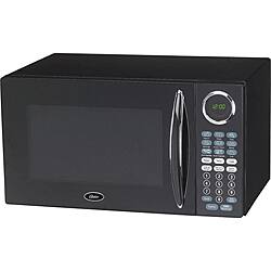 Shop Oster Ogb5901 Black 0 9 Cubic Foot Microwave Oven Free