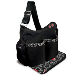 Keith Haring Graffiti Heart Deluxe Diaper Bag