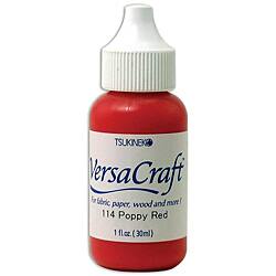 Tsukineko VersaCraft Poppy Red Ink Refill - Bed Bath & Beyond - 5592618