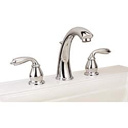 Shop Moen Bayhill Double Handle Widespread Chrome Bathroom Faucet