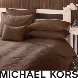 Shop Michael Kors Zebra Chocolate Queen Coverlet Overstock 5715820