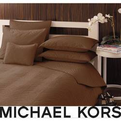 Shop Michael Kors Zebra Chocolate King Coverlet Free Shipping