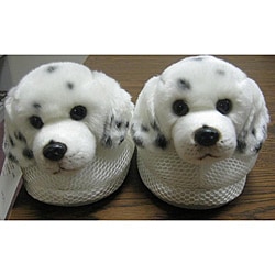 Adult Dalmatian Slippers - Overstock 