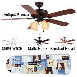 New Image Concepts 4 Light Woof Woof Puppy Blade Ceiling Fan Overstock Com Shopping The Best Deals On Ceiling Fans