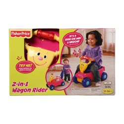 fisher price red wagon