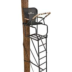 Ladder tree stand seat improvements.  Confessions of a fisherman, hunter  and tinkerer