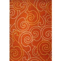 slide 1 of 1, Hand-tufted Foreign Accents Festival Abstract Rug (5' x 8')