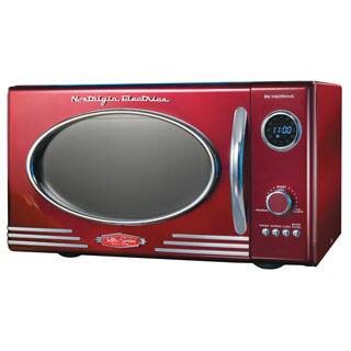 Microwaves For Less Nostalgia Electrics Retro Microwave Oven