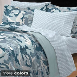 Geo Camo 5 piece Twin size Bed in a Bag with Sheet Set Today $64.99 4