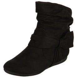 rampage black ankle boots