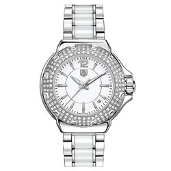 tag formula 1 women's watch with diamonds