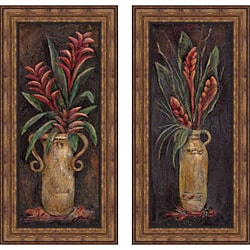 Joyce Combs 'Exotic Orange I & II' Framed Print Art - Bed Bath & Beyond