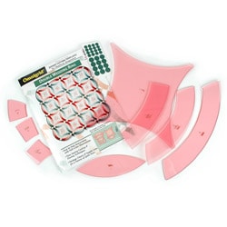 Omnigrid 2257 Double Wedding Ring Rotary Cutting Templates for sale online