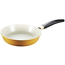 Shop Lock  Lock  Cookplus 10 2 inch Yellow Ceramic Frying  