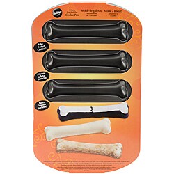 Wilton 5-cavity Non-stick Halloween Bone Mold/ Baking Pan. Opens flyout.