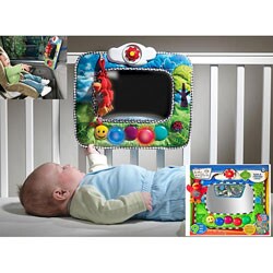 baby car mirror lights music