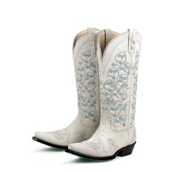 Lane Boots Women's 'Tangled Vines Wedding' Cowboy Boots - Overstock ...