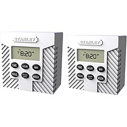 Shop 2 Pack-Stanley Indoor Timer Max Weekly Digital Timer - Free