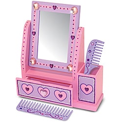 melissa and doug vanity play set