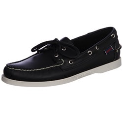 Shop Sebago Men&#39;s &#39;Docksides&#39; Black Boat Shoes - Free Shipping Today - Overstock - 6391659