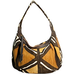 Shop Zota Mud Cloth Hobo Bag Gold (Kenya) - Free Shipping Today - www.neverfullmm.com - 6429265