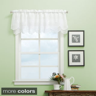 Zurich Vine and Leaf Scalloped Valance Today $19.79 4.4 (21 reviews