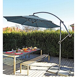 Shop Coolaroo 10 Cantilever Umbrella Terracotta Free Shipping