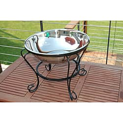 Shop Stainless Steel 18 Inch Fire Pit Beverage Tub Free