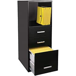 Shop Office Designs 3 Drawer Steel File Cabinet With Shelf