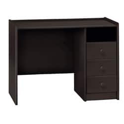 Shop Popsicle Espresso 3 Drawer Desk Free Shipping Today