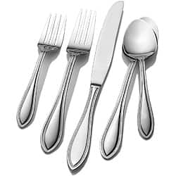 Pfaltzgraff American Bead 45 piece flatware set - Bed Bath & Beyond ...