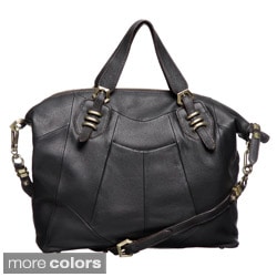 Shop Oryany Pebbled Leather Satchel Bag - Free Shipping Today