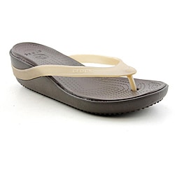 crocs carlie platform flip