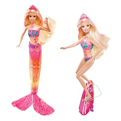 barbie in a mermaid tale doll