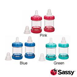 Shop Two Pack Sassy Baby Four Ounce Plastic Food Nurser Bottles