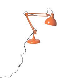 orange desk lamp