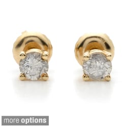 18k Gold 2ct TDW Certified Clarity enhanced Diamond Stud Earrings MSRP