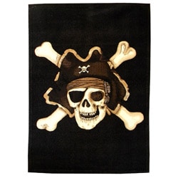 design black skull pirate area rug 5 x 7 today $ 112 99 sale $ 101 69