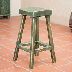 Vintage Green Ranch Bar Stool (Mexico) Today $127.99