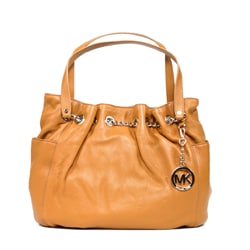 MICHAEL Michael Kors Jet Set Vanilla Leather Chain Tote Bag