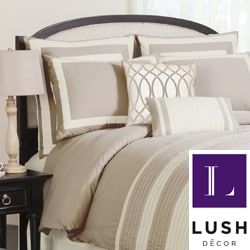 Lush Decor Charming Sand 8 piece Beige Comforter Set Today $119.99