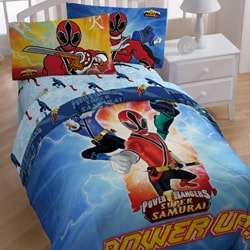 Shop Power Rangers Samurai Twin Size 4 Piece Comforter Set Free