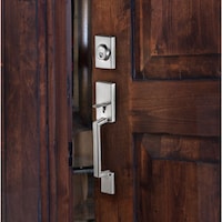 Sure-Loc Vail Front Door Handleset with Nickel Interior Lever - Free ... Sure-Loc Vail Front Door Handleset with Nickel Interior Lever - Free ...