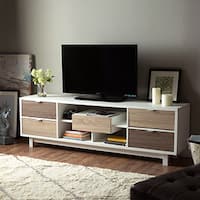 Dekisa Mid-century White 70-inch TV Stand by FOA
