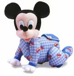 Musical Touch 'n Crawl Mickey - Bed Bath & Beyond - 7829