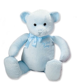 my first teddy bear blue