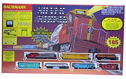 silver train set